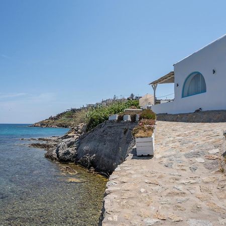 Вилла Luxury Sea House By Blue Waters Mykonos Орнос Экстерьер фото