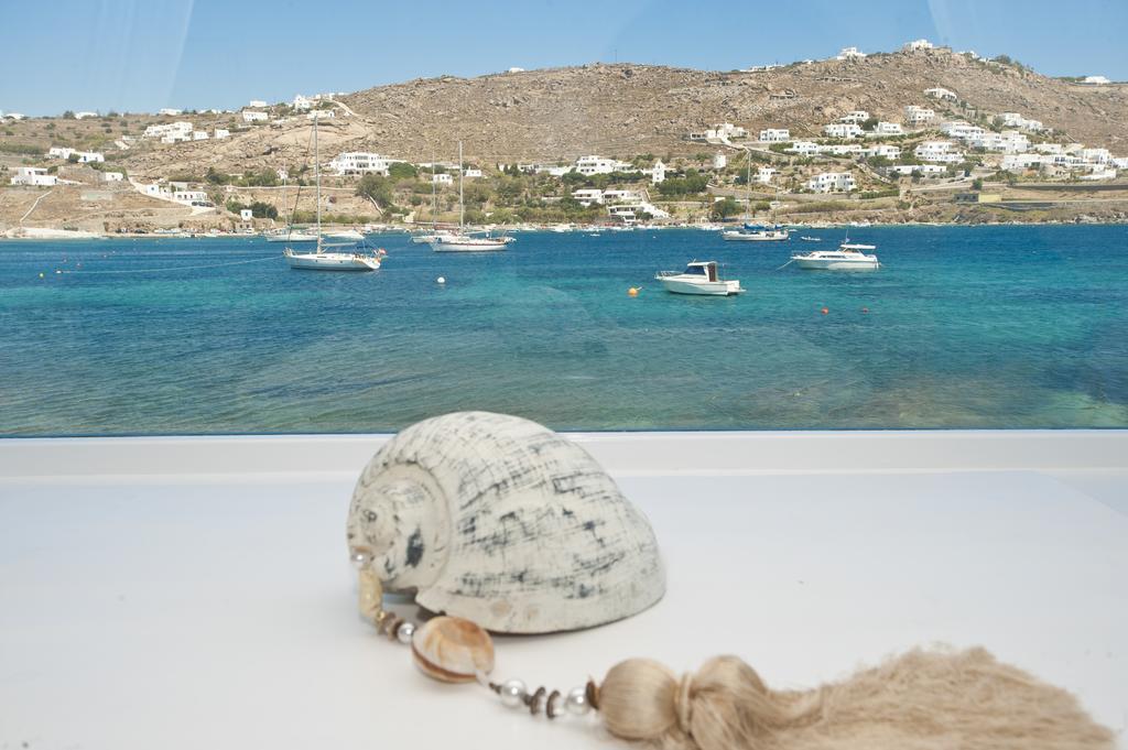 Вилла Luxury Sea House By Blue Waters Mykonos Орнос Номер фото