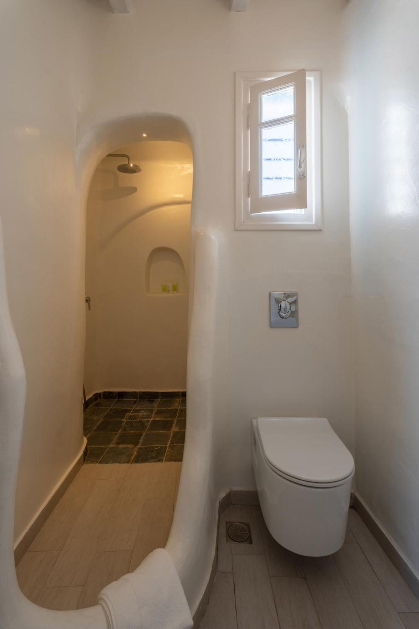 Вилла Luxury Sea House By Blue Waters Mykonos Орнос Экстерьер фото