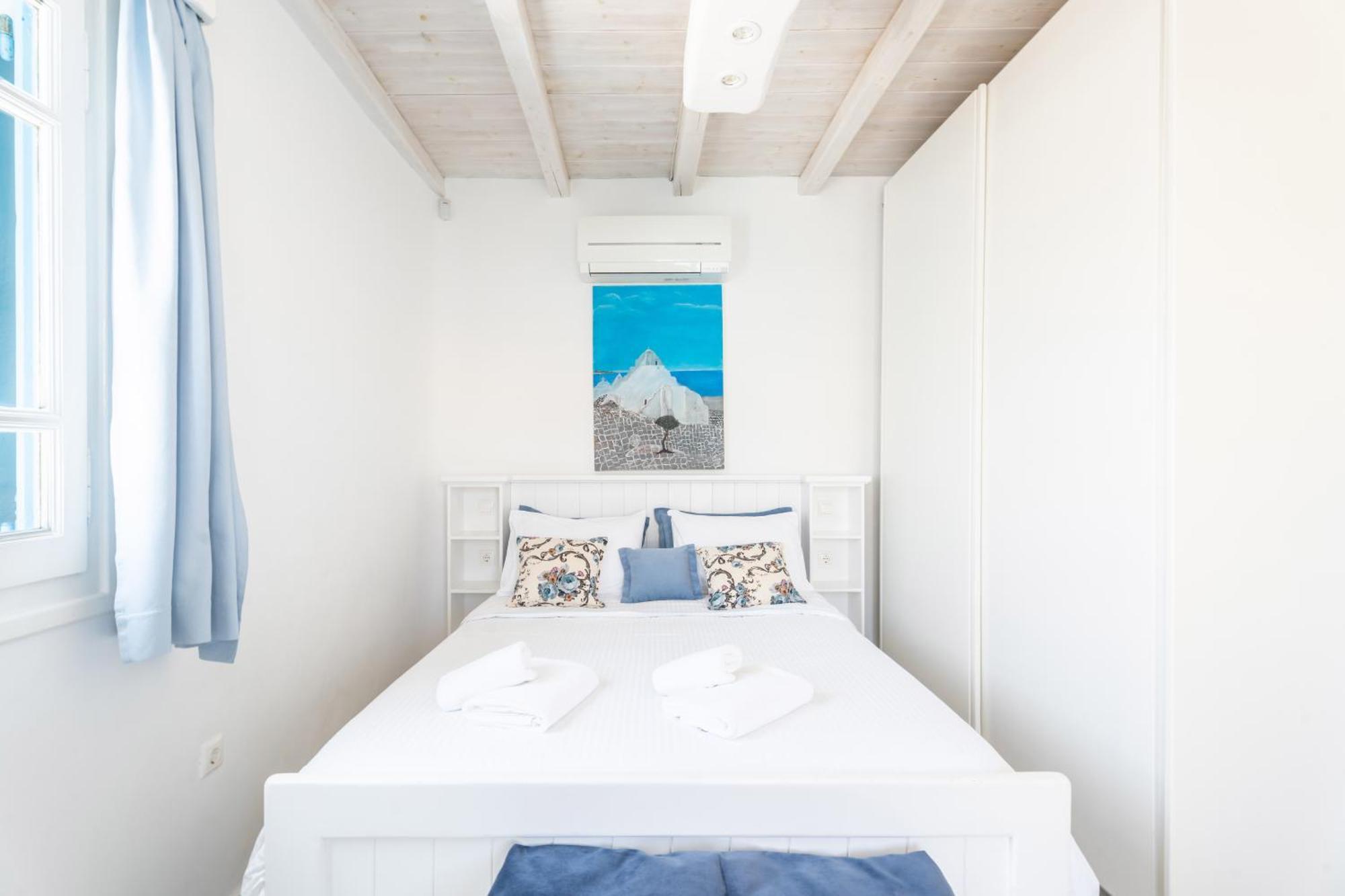Вилла Luxury Sea House By Blue Waters Mykonos Орнос Экстерьер фото