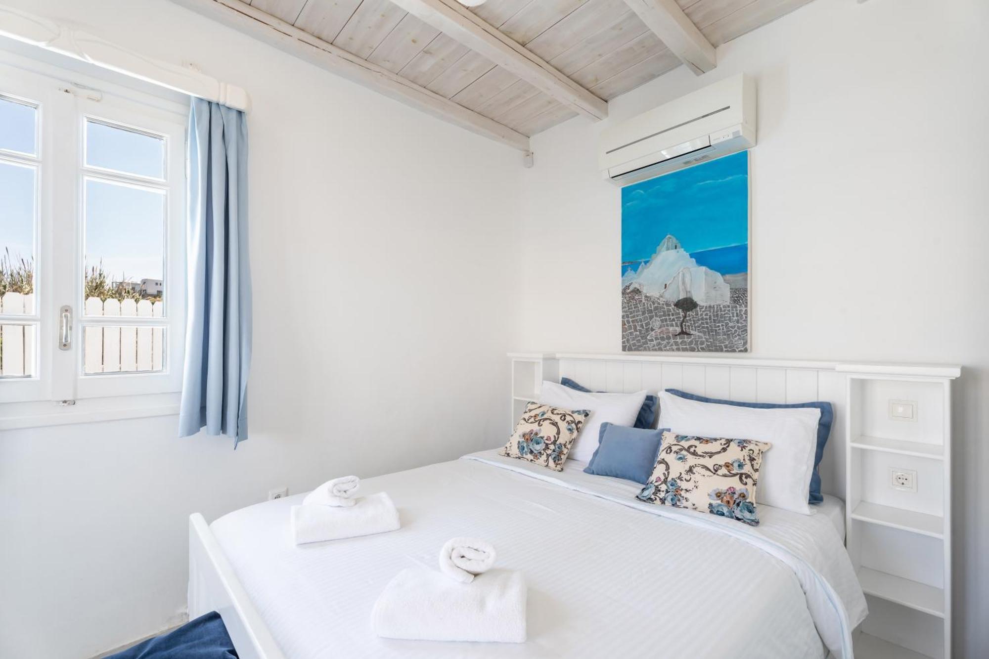 Вилла Luxury Sea House By Blue Waters Mykonos Орнос Экстерьер фото