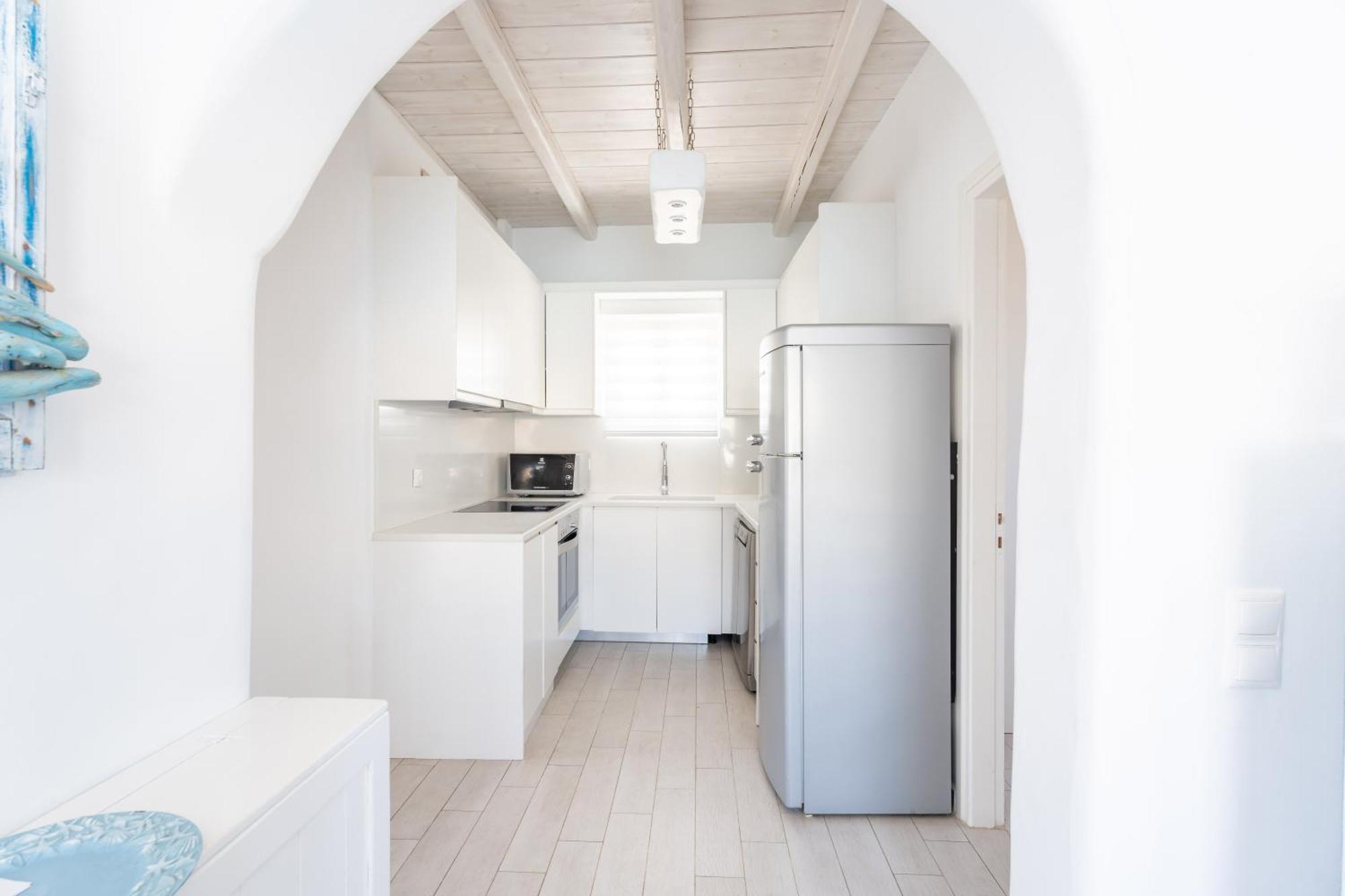 Вилла Luxury Sea House By Blue Waters Mykonos Орнос Экстерьер фото
