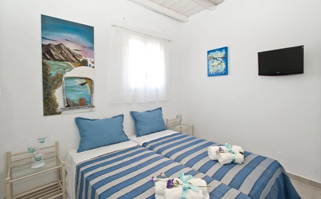 Вилла Luxury Sea House By Blue Waters Mykonos Орнос Экстерьер фото